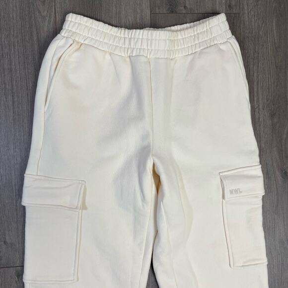 Madewell Pull On Brushed Cargo Crop Comfy Sweatpants US Women's M New - Picture 3 of 7